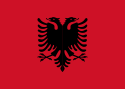 Republik Albanien - Flagge