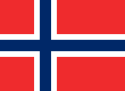 Königreich Norwegen - Flagge