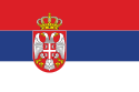República de Serbia - Bandera