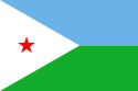 Republika Dżibuti - Flaga