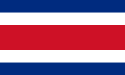 Republik Costa Rica - Flagge