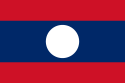 Laotańska Republika Ludowo-Demokratyczna - Flaga