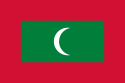 马尔代夫共和国 - 旗幟