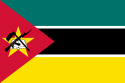 Republik Mosambik - Flagge