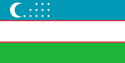 Republika Uzbekistanu - Flaga