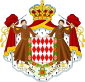 摩纳哥公国 - 國徽