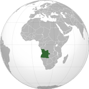 Republika Angoli - Położenie