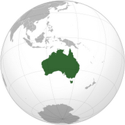 Związek Australijski - Położenie