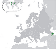 Republika Azerbejdżanu - Położenie
