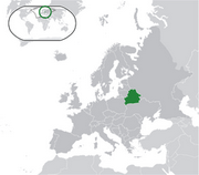 Republika Białorusi - Położenie