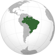 République fédérative du Brésil - Carte