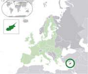 Republika Cypryjska - Położenie