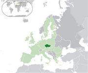 République tchèque (Tchéquie) - Carte