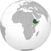 Federalna Demokratyczna Republika Etiopii - Położenie