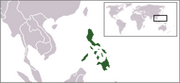 Republika Filipin - Położenie