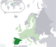 Królestwo Hiszpanii - Położenie