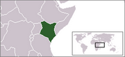Republika Kenii - Położenie
