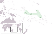 Республика Кирибати - Местоположение