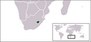 Królestwo Lesotho - Położenie