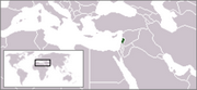 République libanaise - Carte