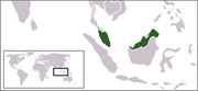 Federacja Malezji - Położenie