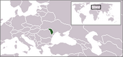 République de Moldavie - Carte