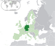 Republika Federalna Niemiec - Położenie