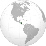 Republika Nikaragui - Położenie