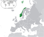 Królestwo Norwegii - Położenie
