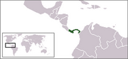 Republika Panamy - Położenie