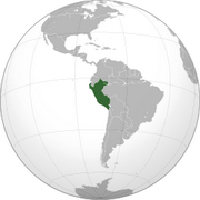 République du Pérou - Carte