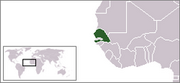 Senegal - Położenie