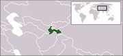 Republika Tadżykistanu - Położenie