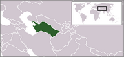 Turkménistan - Carte