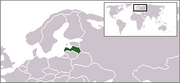 Republika Łotewska - Położenie